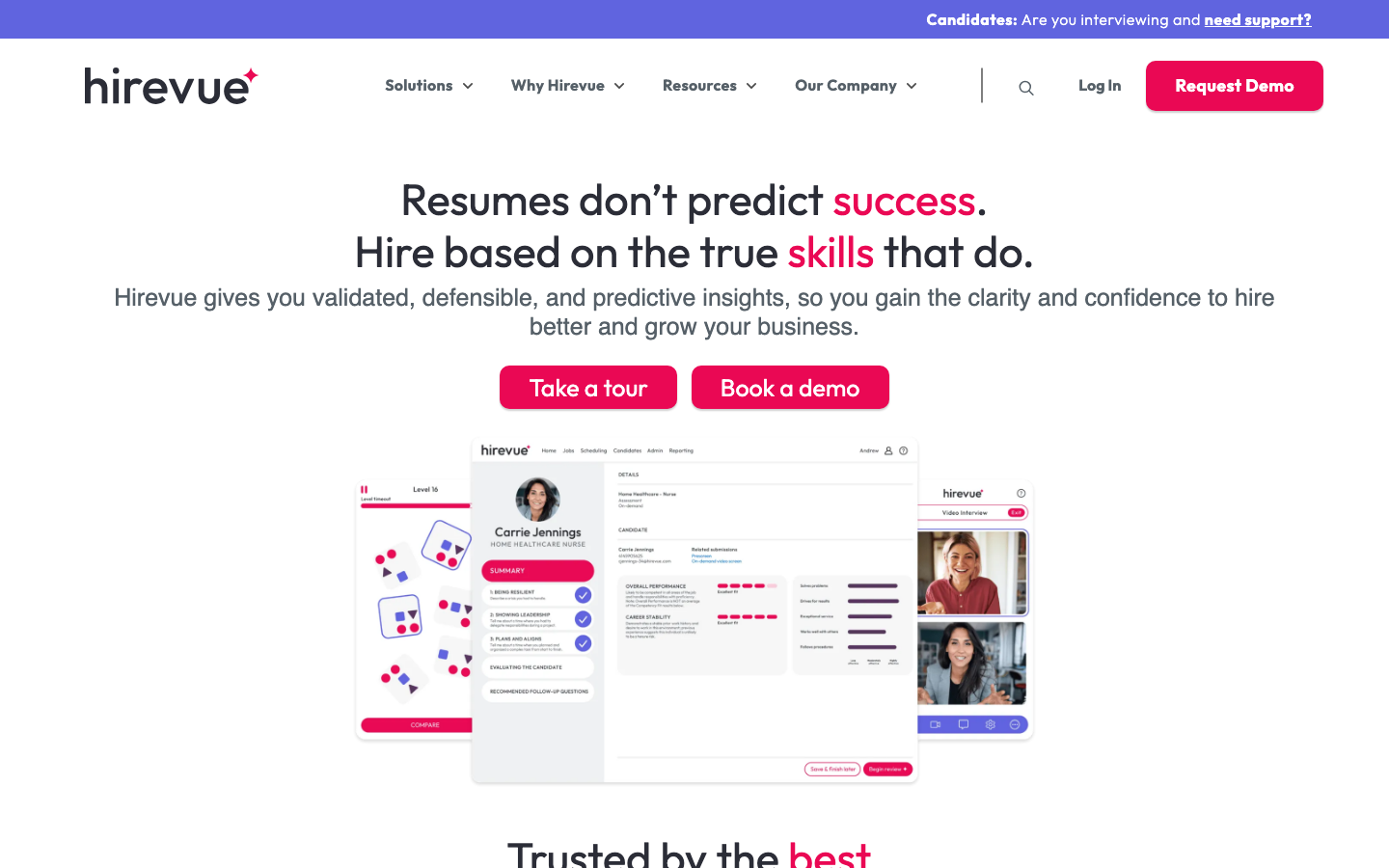 hirevue review