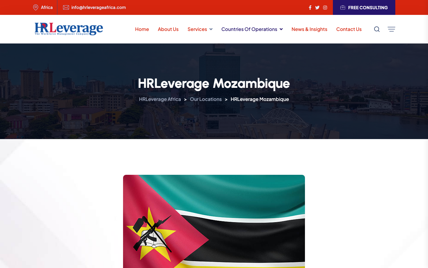 hrleverage mozambique review