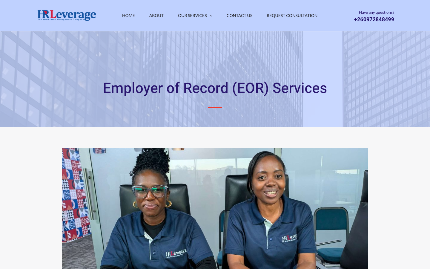 hrleverage zambia review