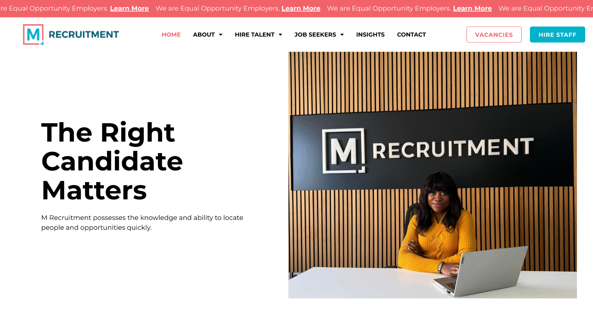m recruitment review