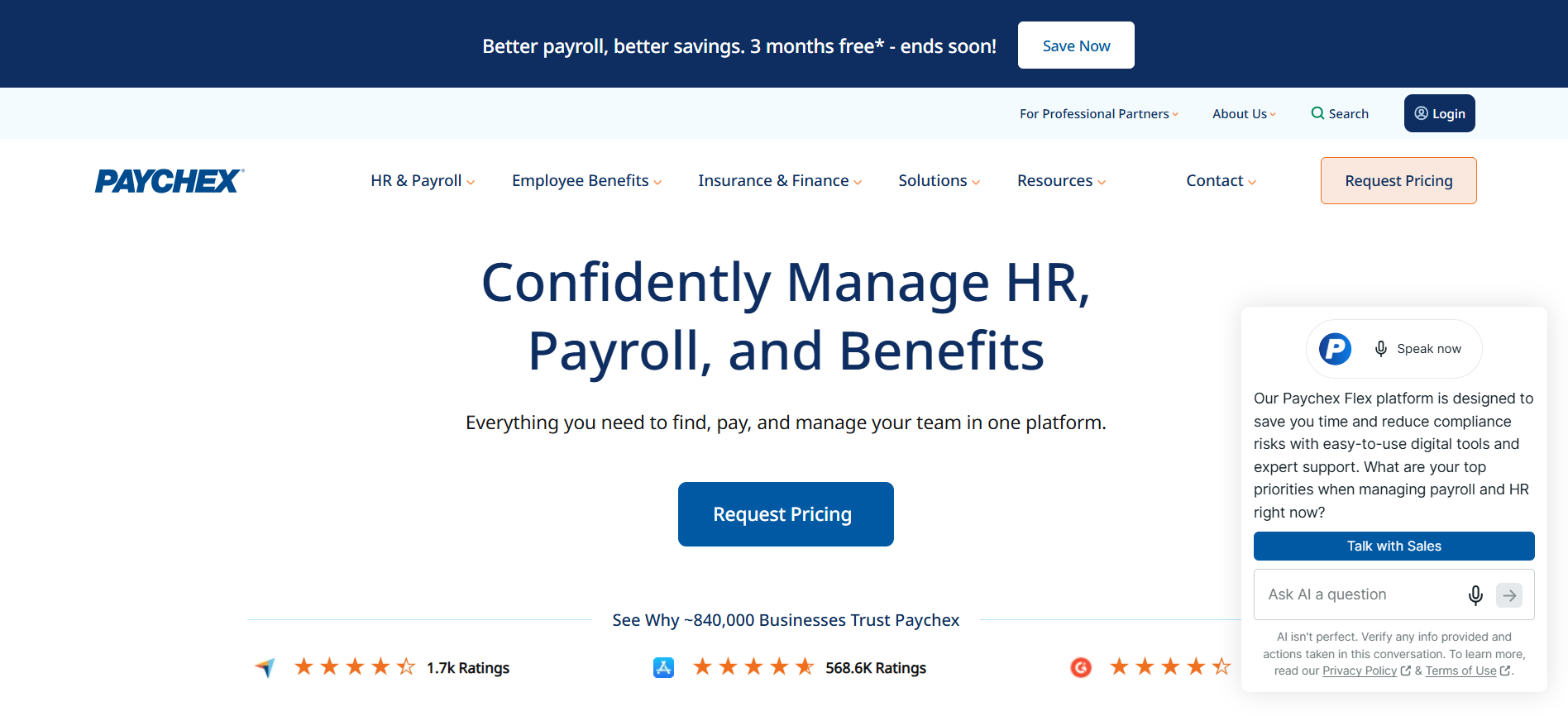 paychex peo overview