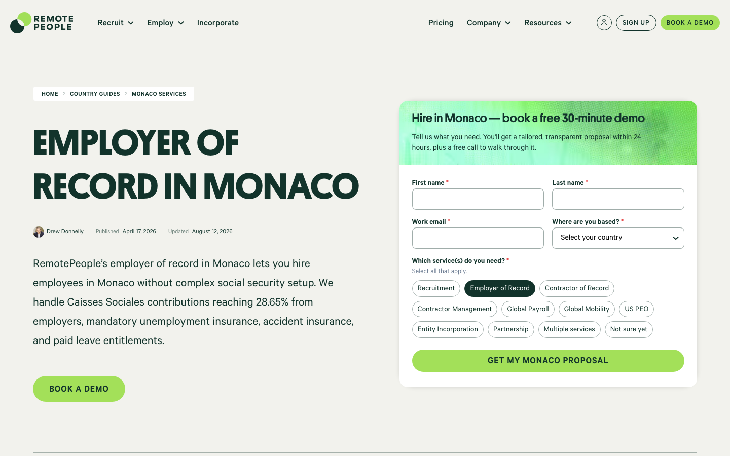 remote people monaco review