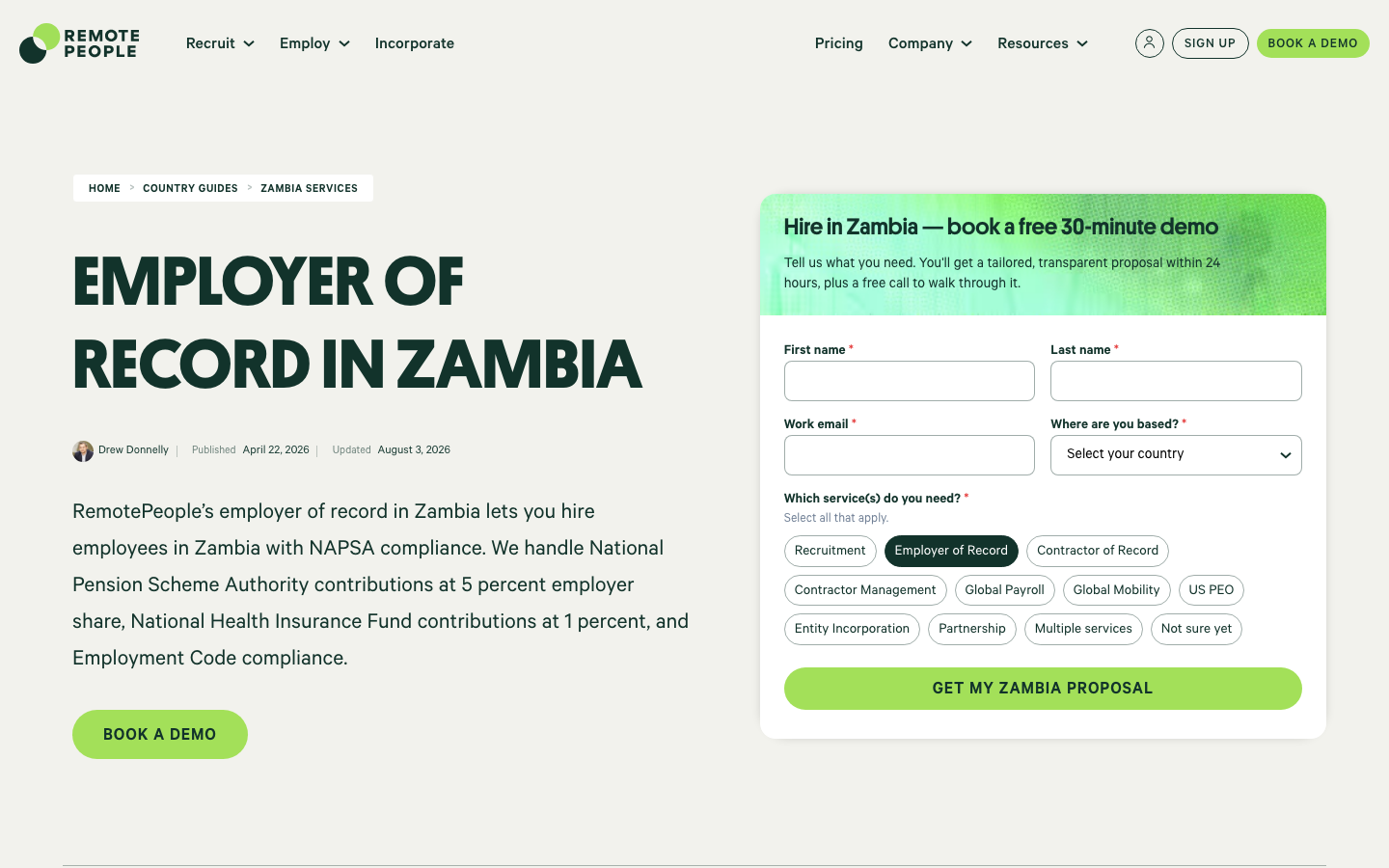 remote people zambia review