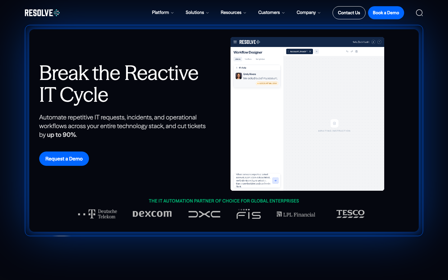 resolve review