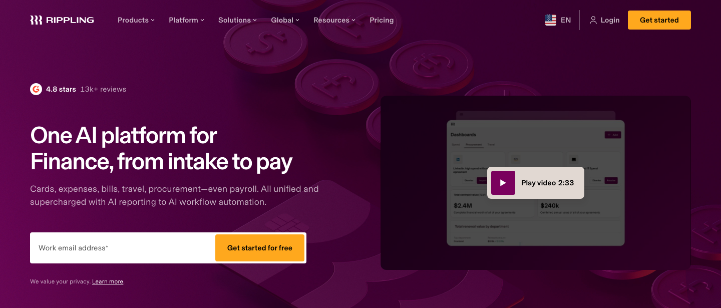rippling finance review