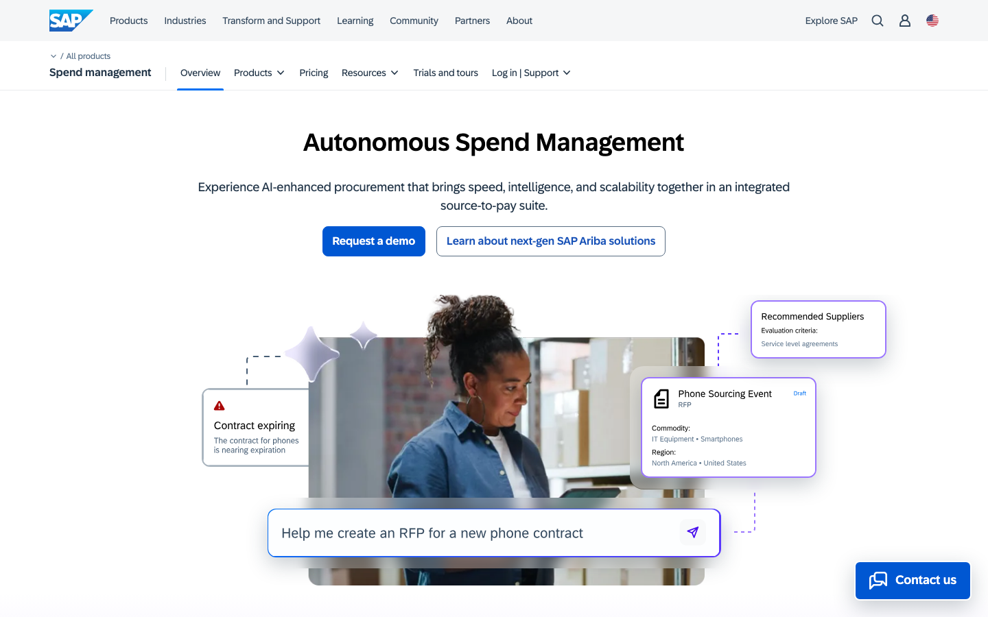 sap spend management review