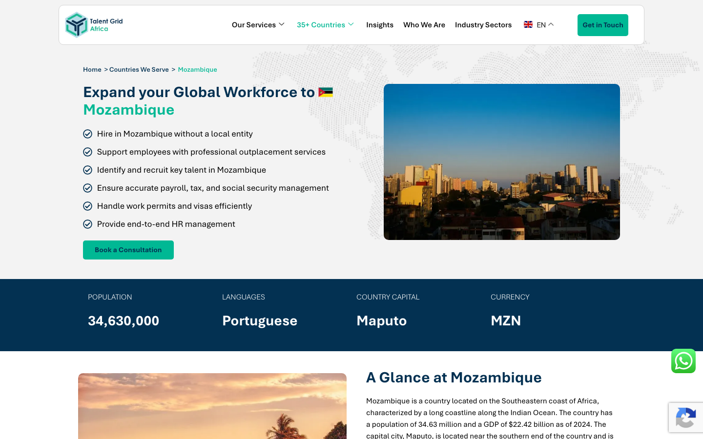 talent grid africa mozambique review
