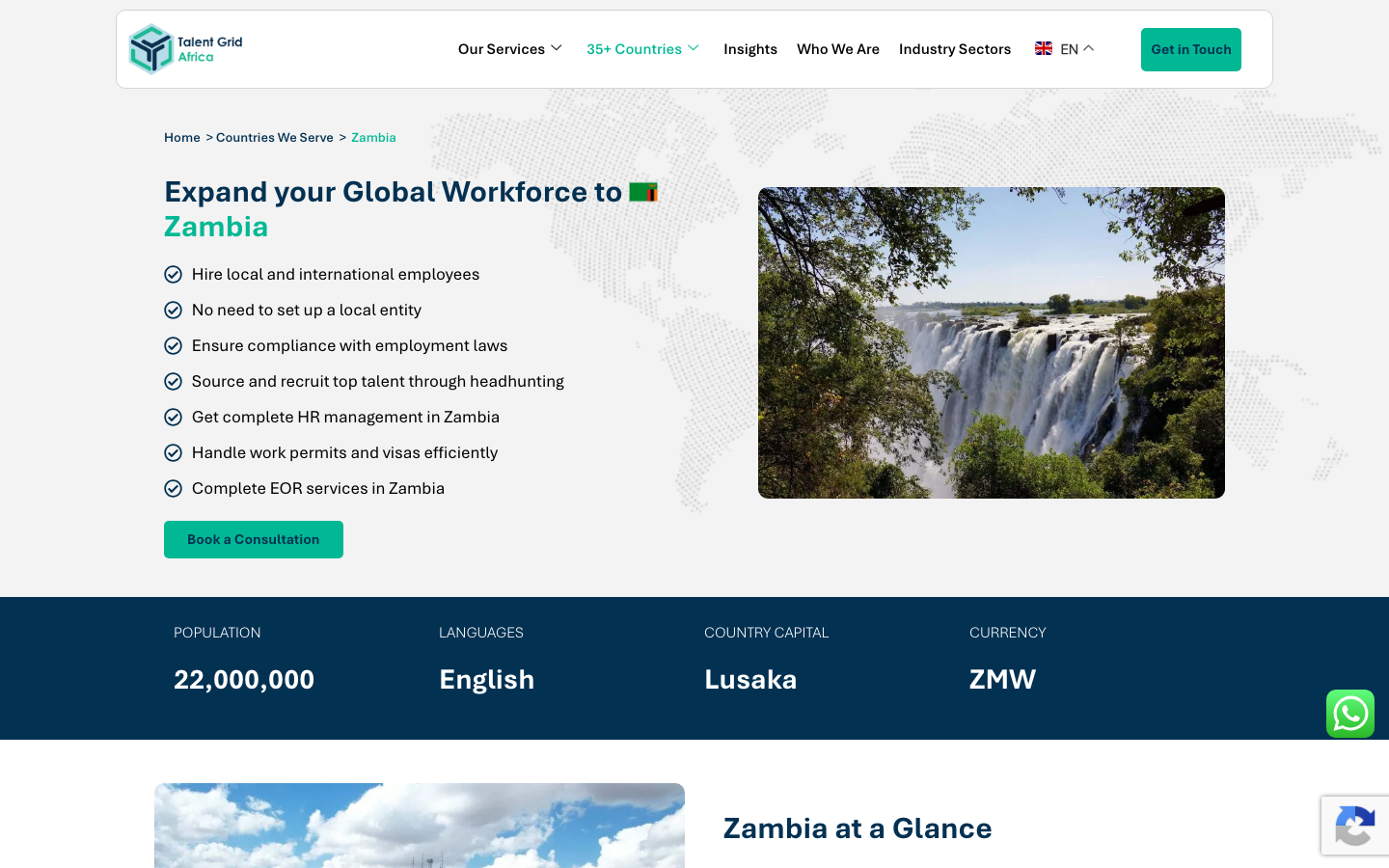 talent grid africa zambia review