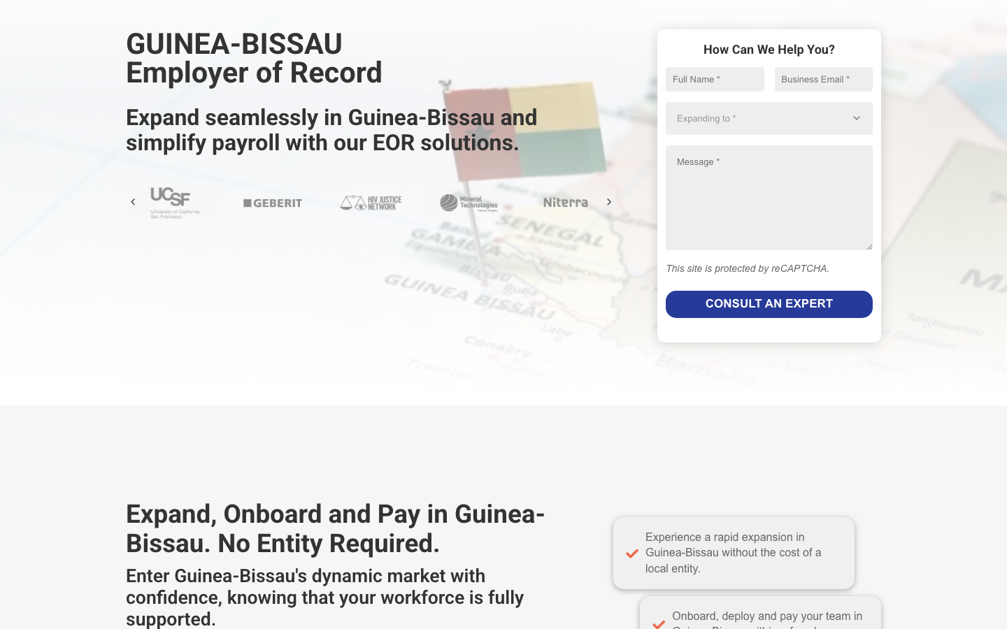 africa hr solutions guinea-bissau overview