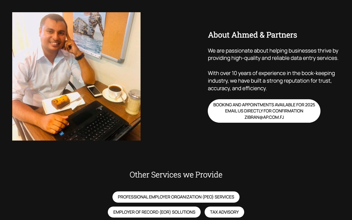 ahmed & partners overview