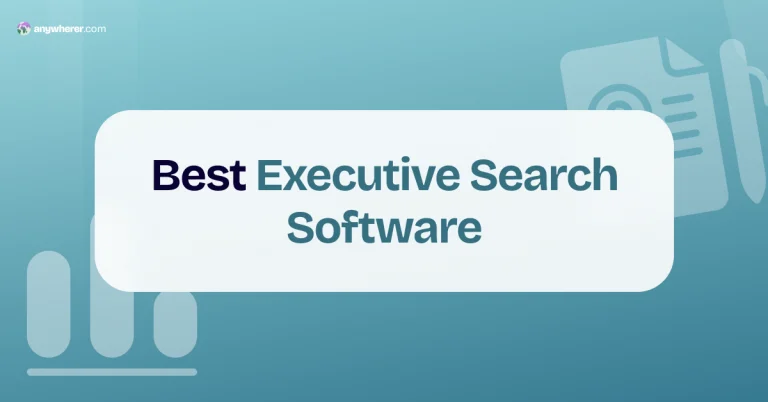 8 Best Executive Search Software in 2026