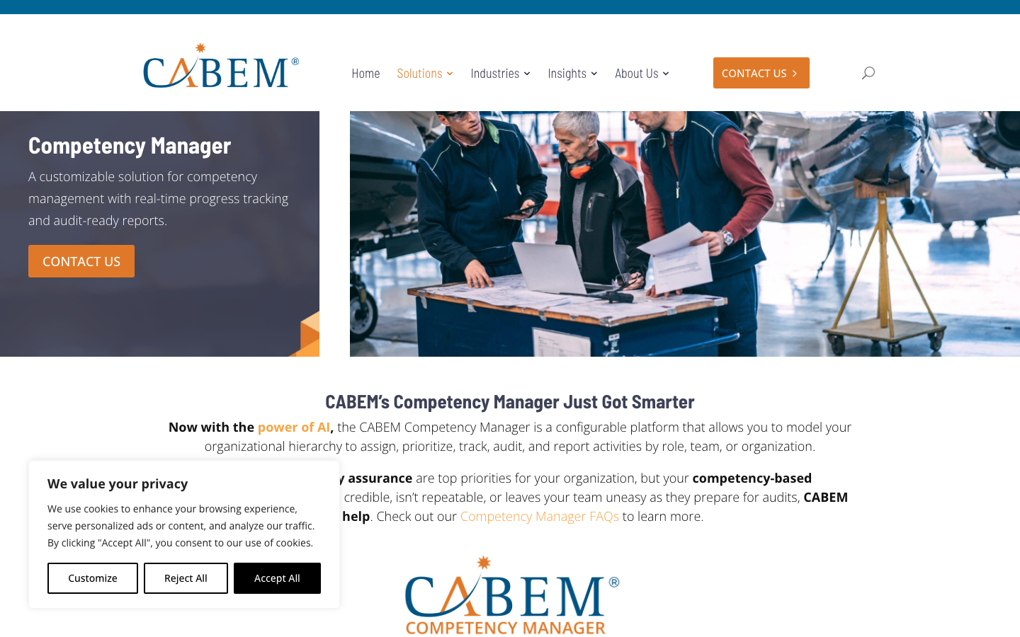 cabem competency manager overview