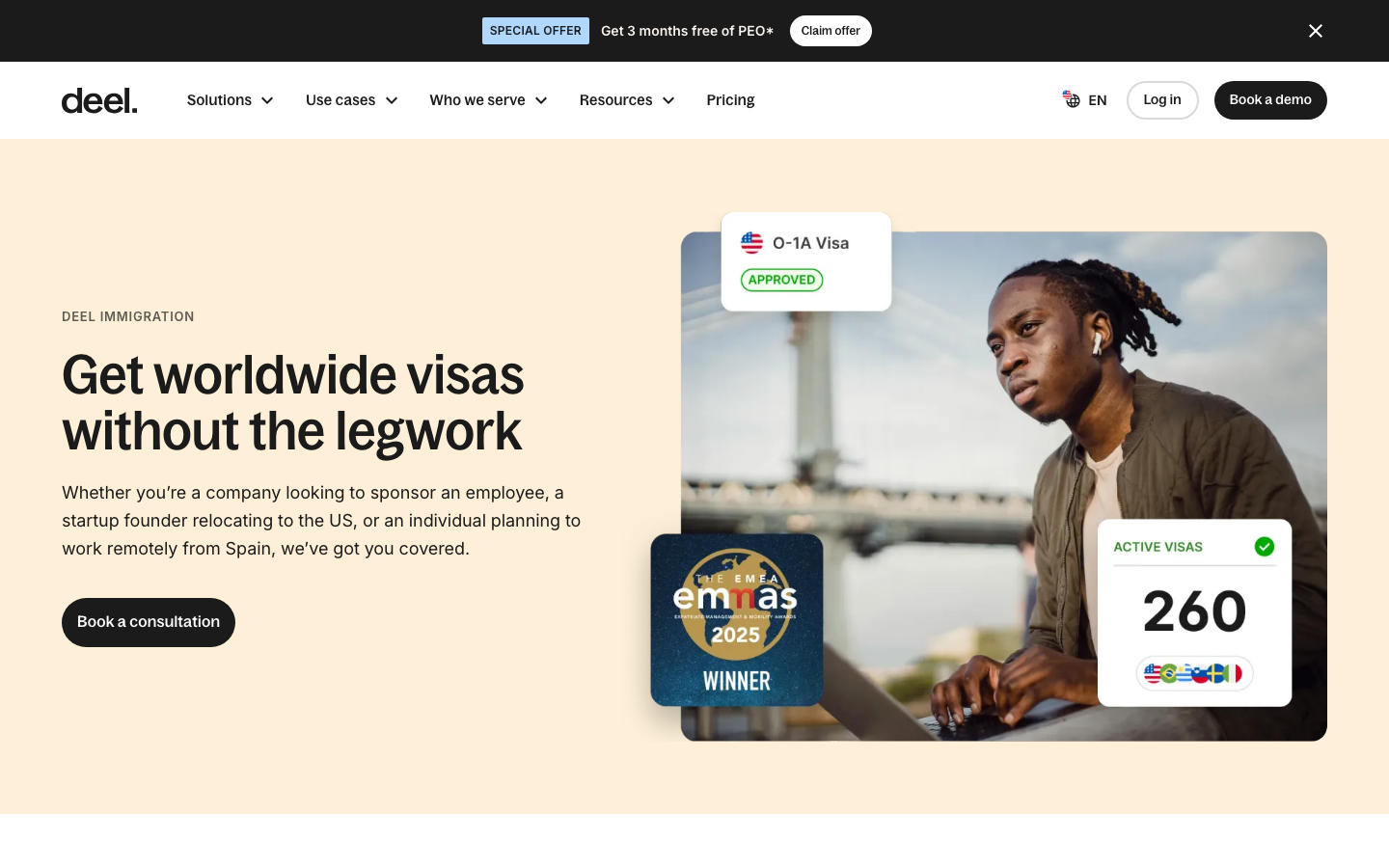 deel visa sponsorship overview