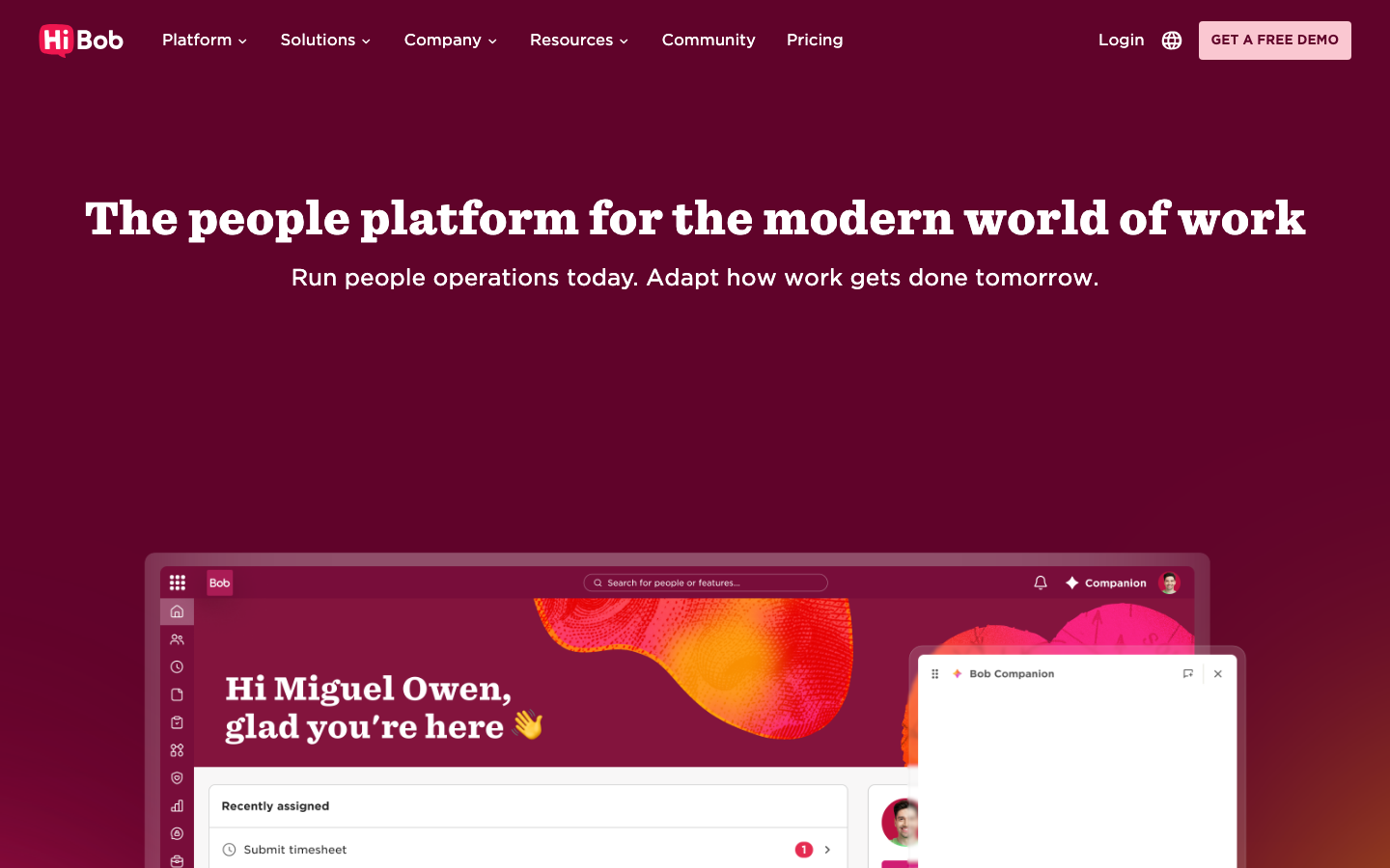 hibob overview