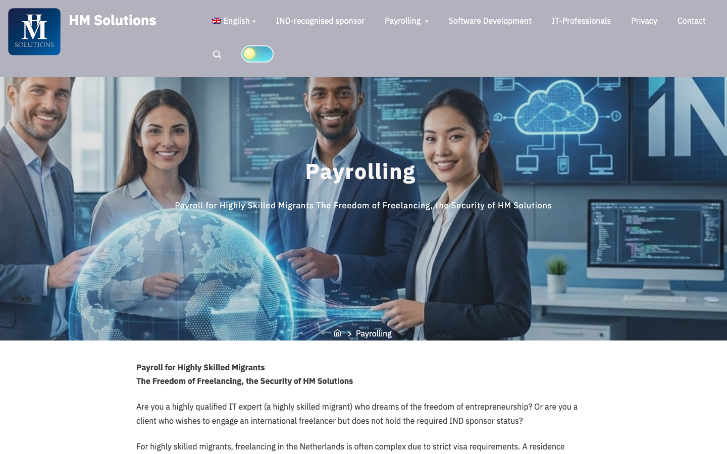 hm solutions overview