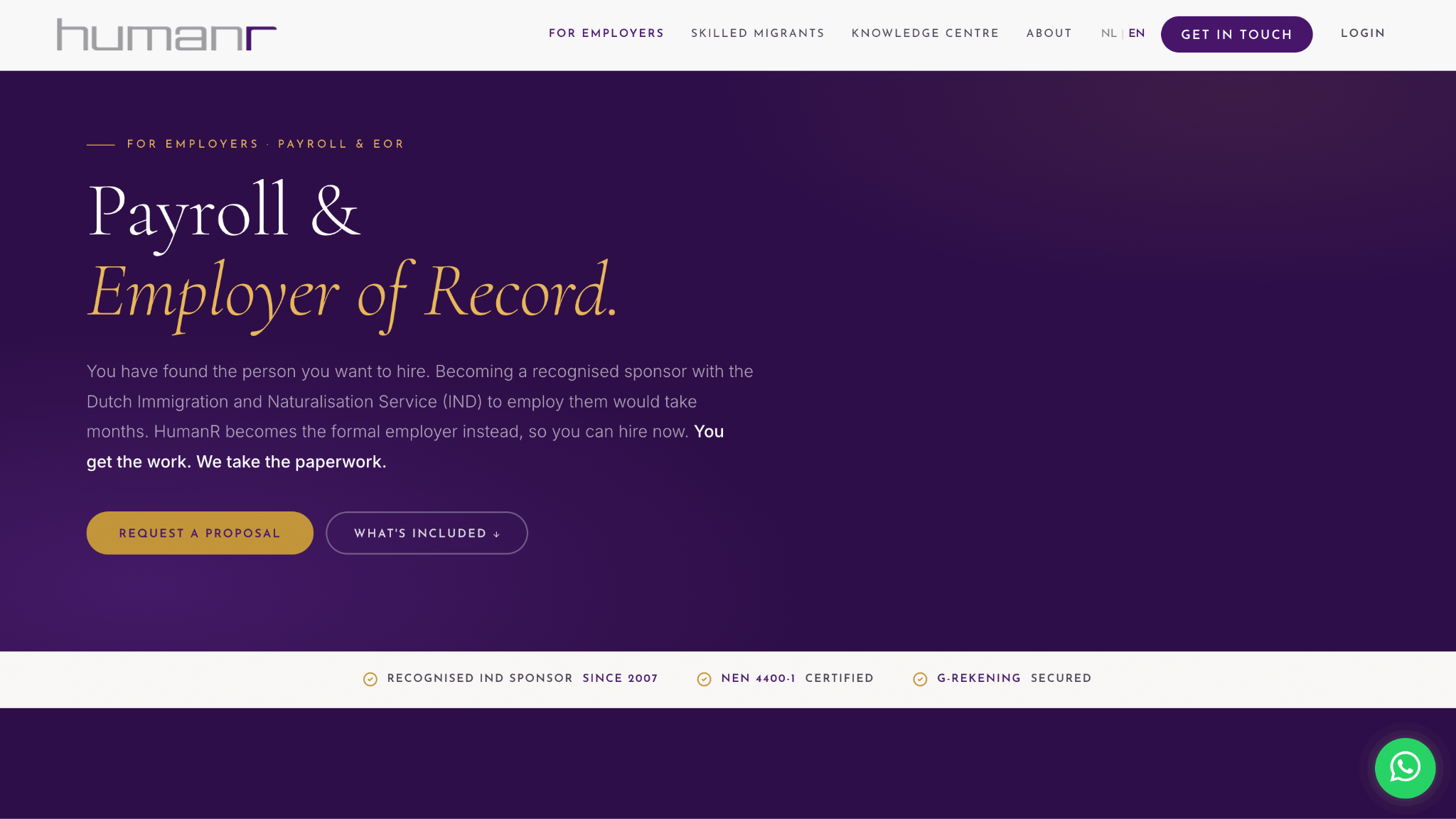 humanr overview