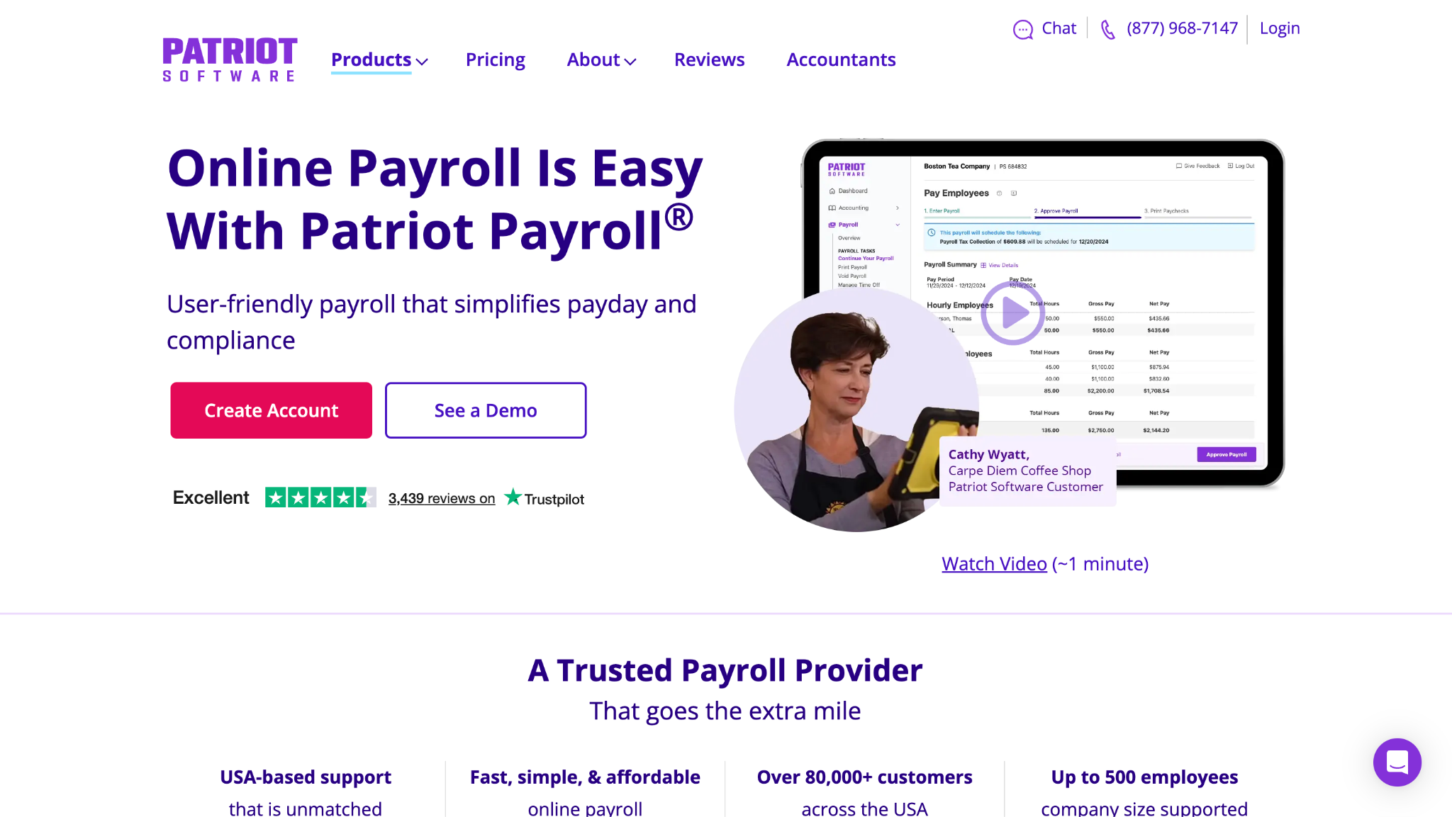 patriot payroll overview
