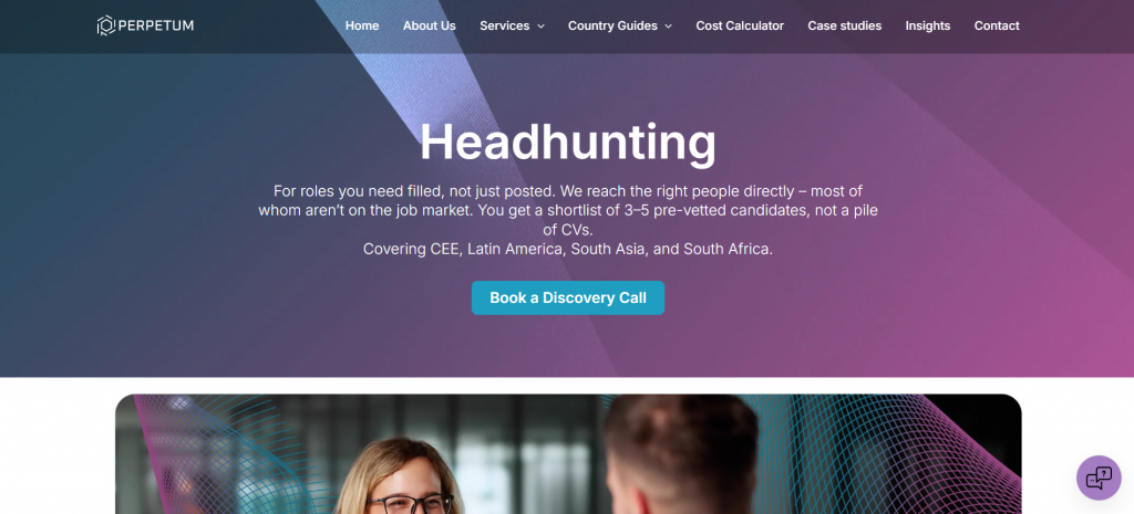 perpetum headhunting