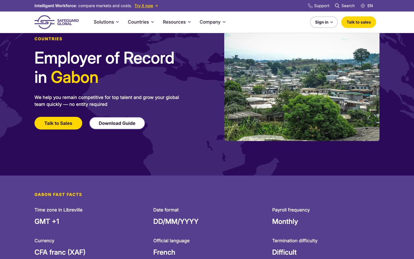 safeguard global gabon overview