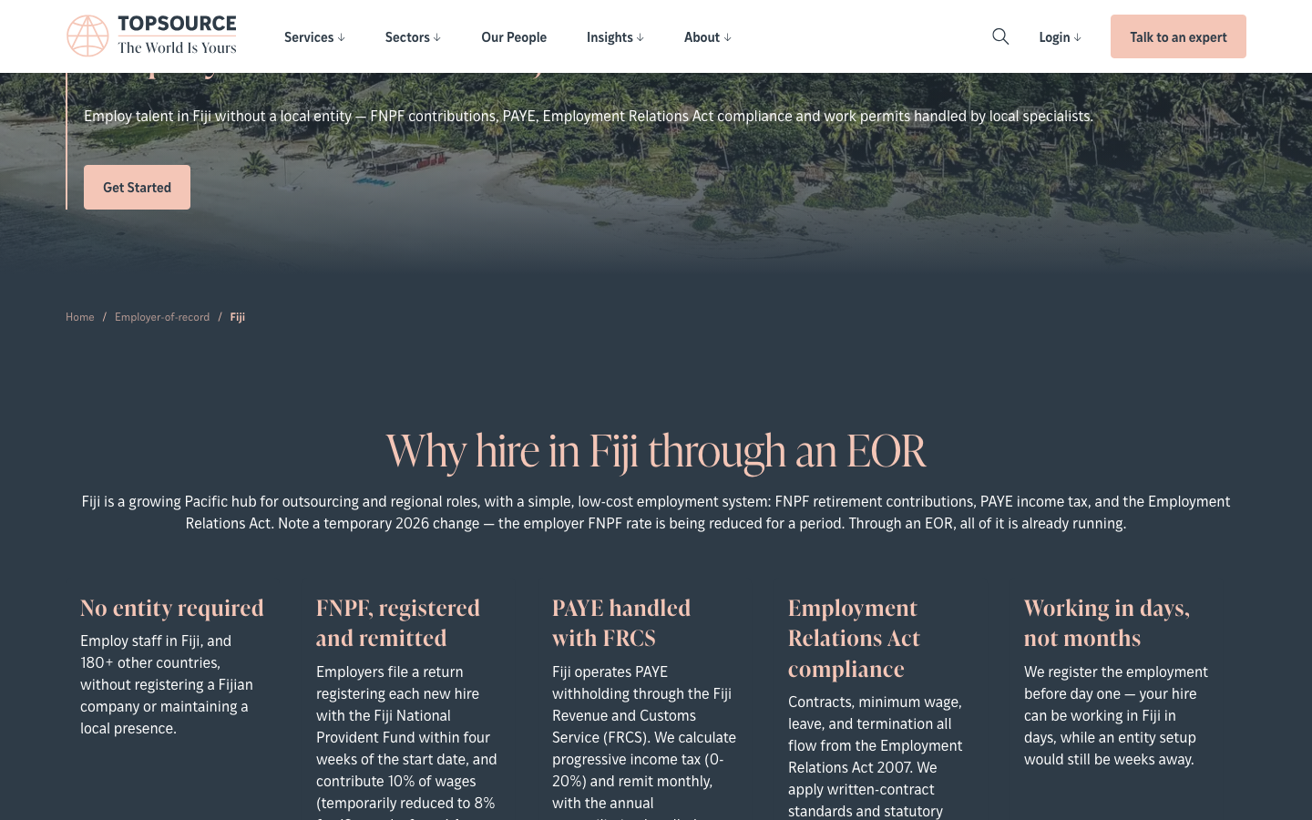 topsource worldwide overview