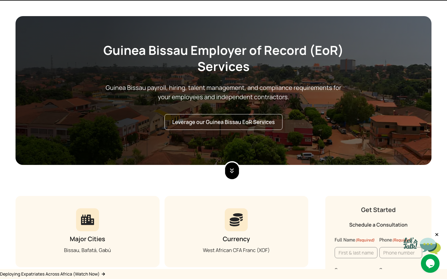 workforce africa guinea-bissau overview
