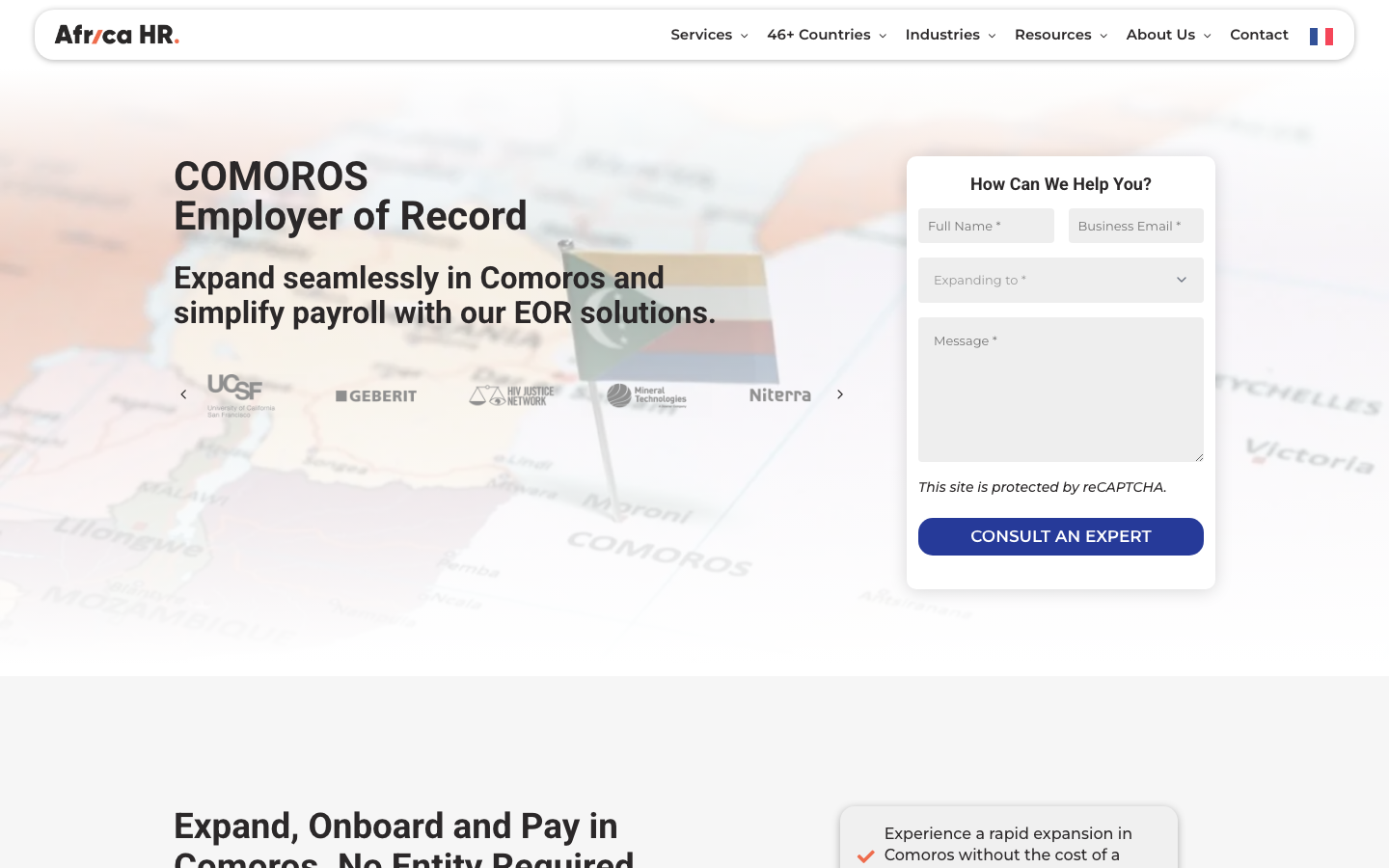 africa hr solutions comoros overview