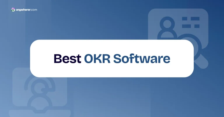 12 Best OKR Software in 2026