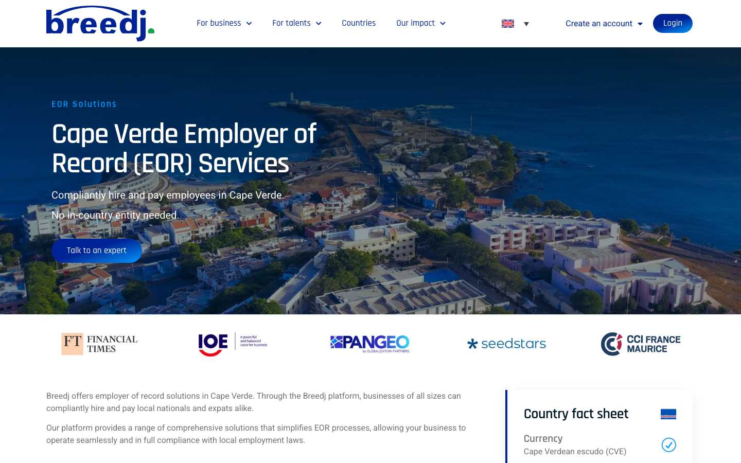 breedj cabo verde overview