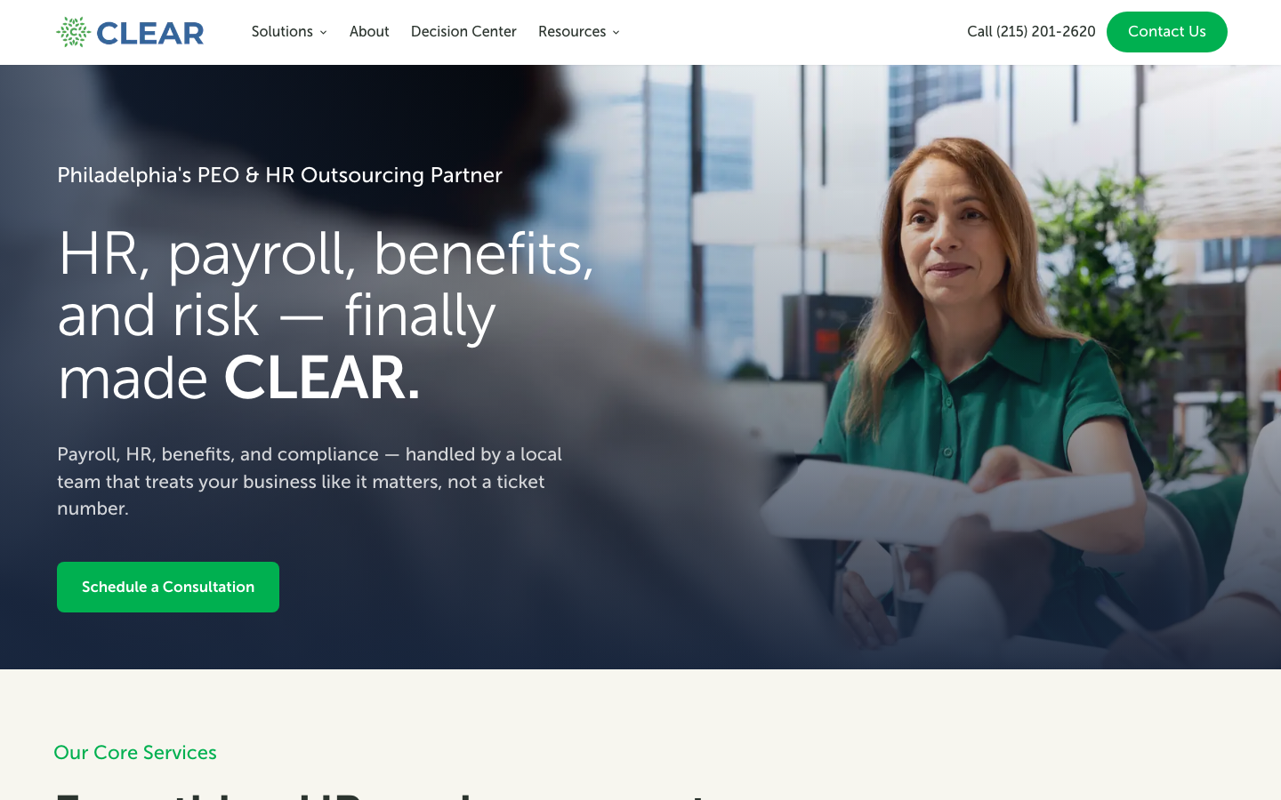 clear employer services review