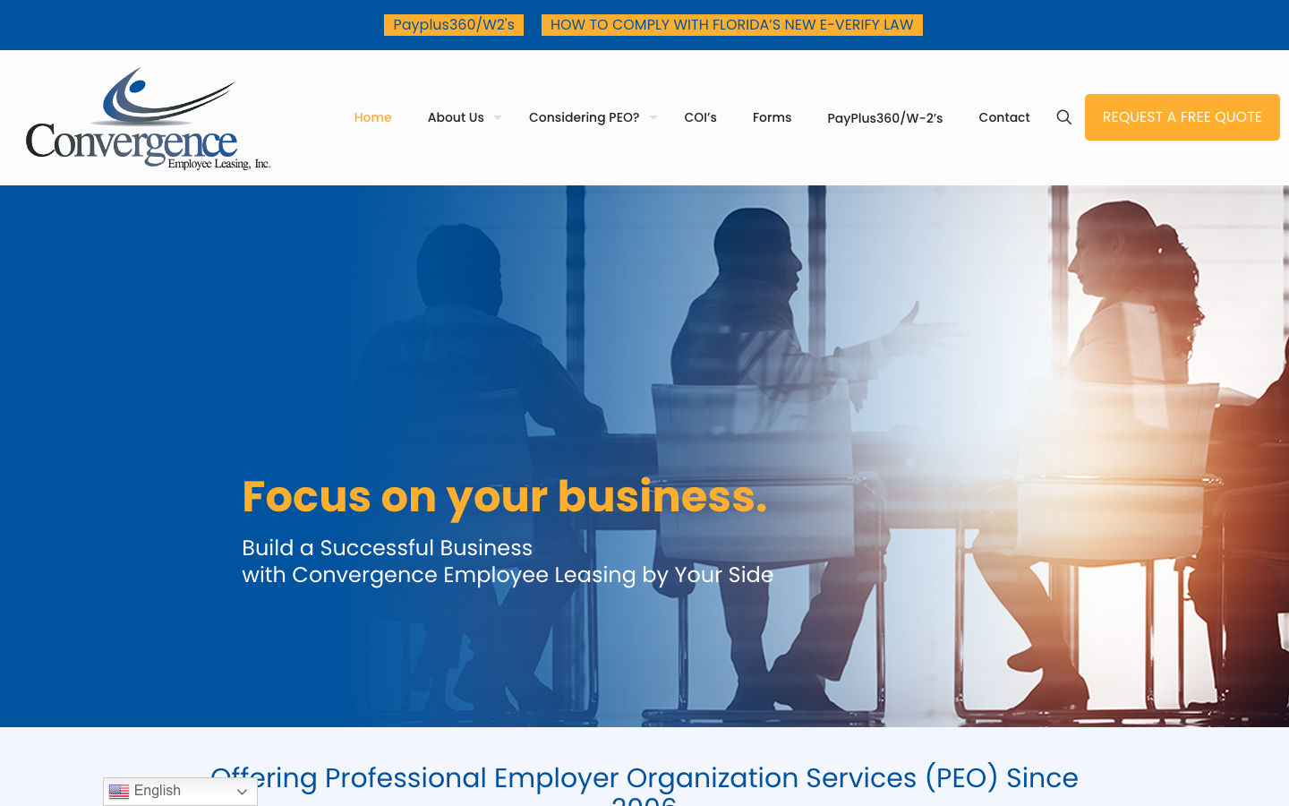 convergence employee leasing review