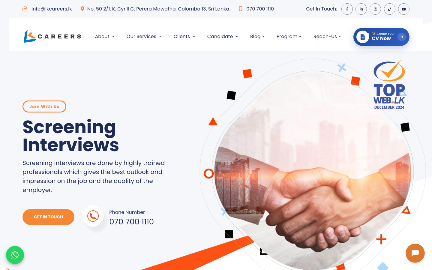 lk careers review