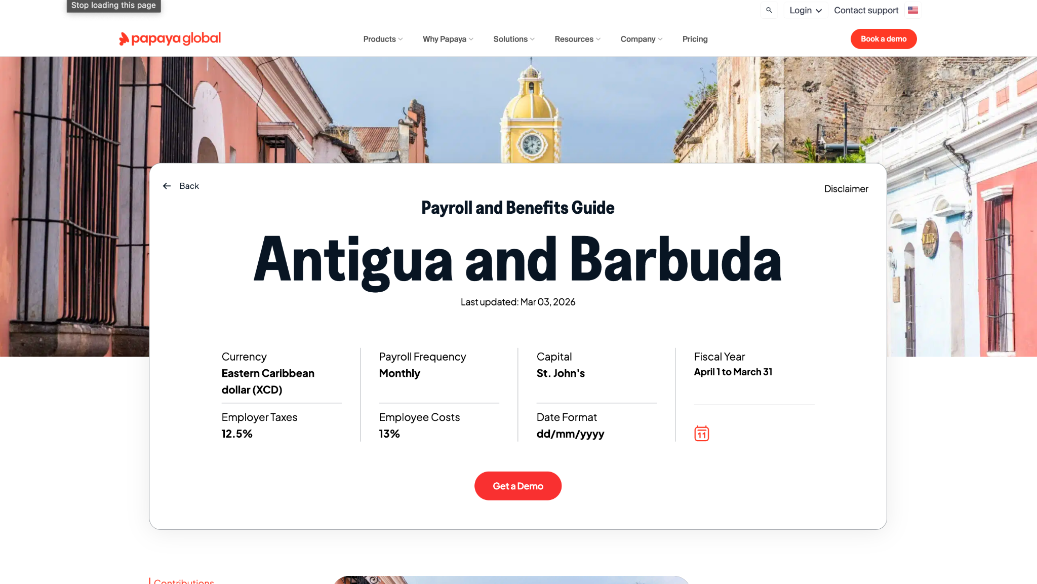 papaya global antigua and barbuda overview