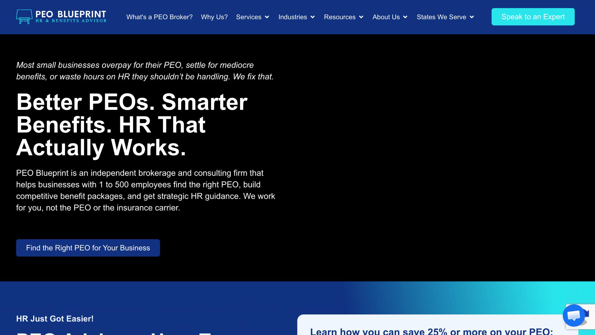 peo blueprint review