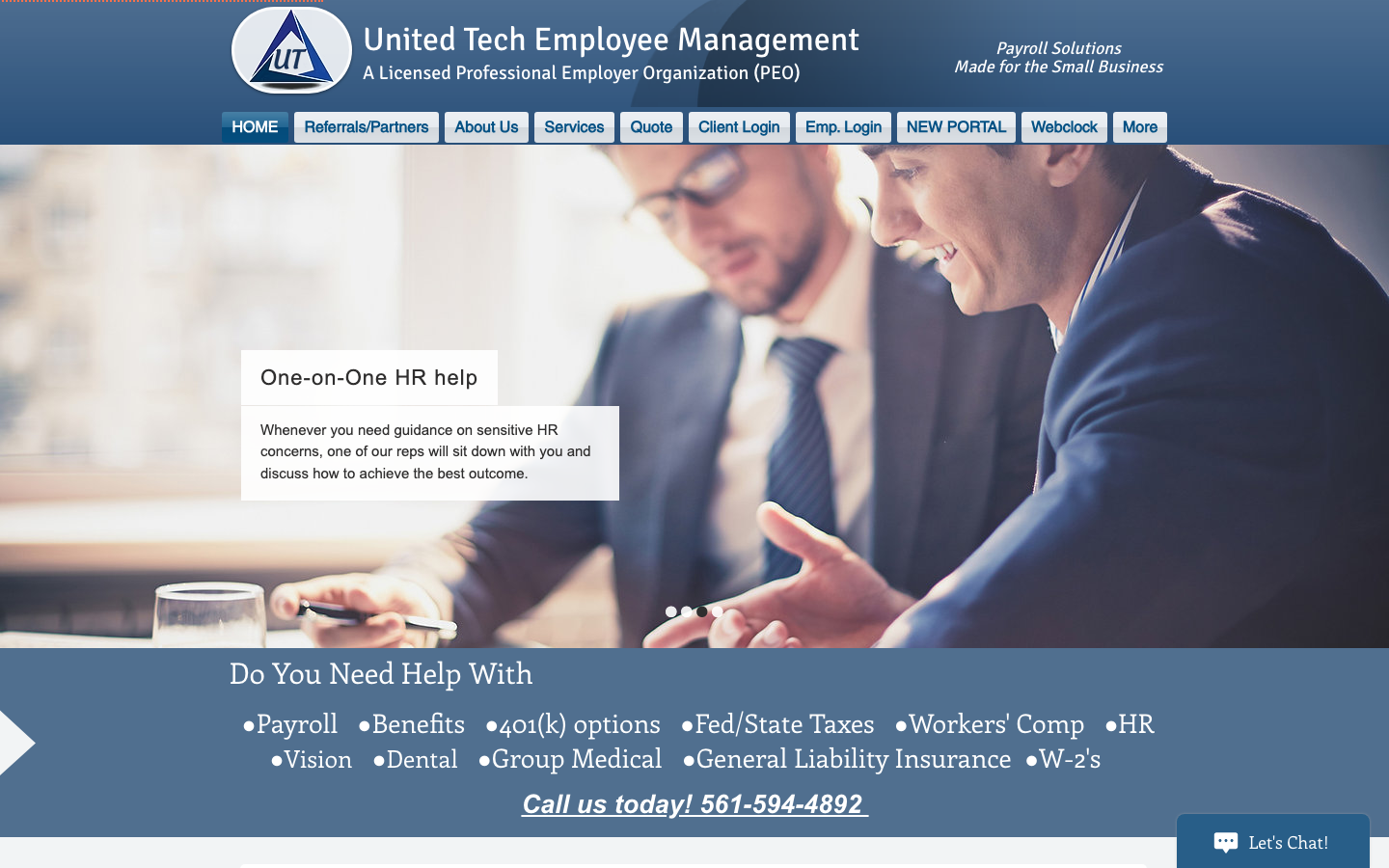united tech employee management review